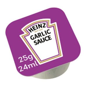 Dip Heinz garlic sos
