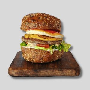 TRIPLE CHICKEN PROTEINSKI LOW CARB BURGER